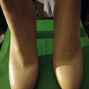 Kate Spade Knott KE303 Women's Tan Leather Boots